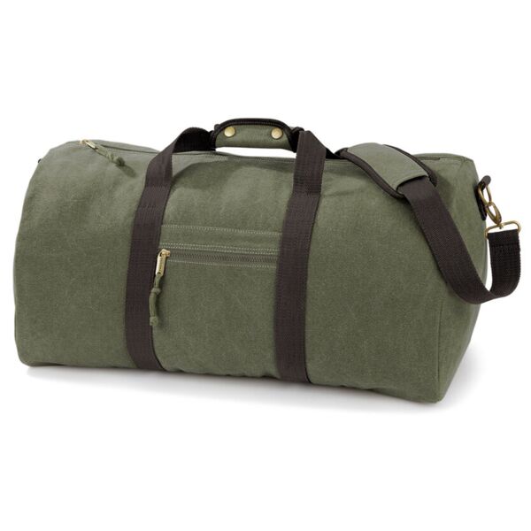 Vintage canvas holdall Thumbnail